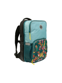 Modul ClassMaster Purple Flowers kombiniert mit dem Modul Basic Seitenansicht