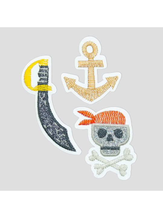 Rabauz Textilstickerset Pirate Ketchup