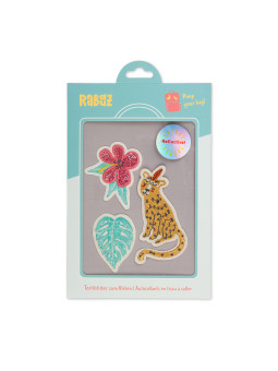 Rabauz Textilstickerset Java Jungle mit Verpackung