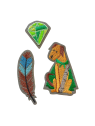 Rabauz Textilstickerset Biog