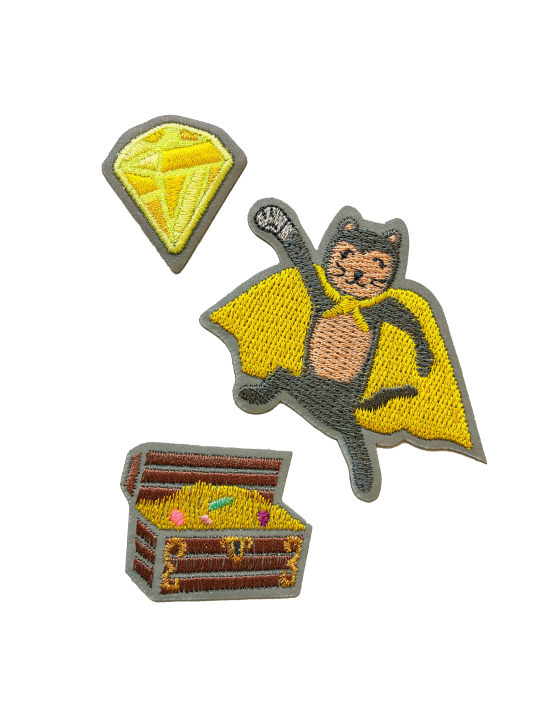 Rabauz Textilstickerset Biau