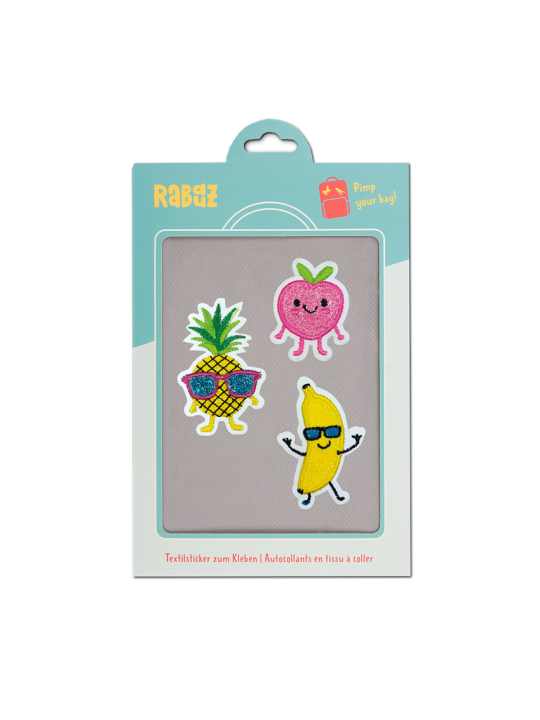Rabauz Textilstickerset Minion Fruits