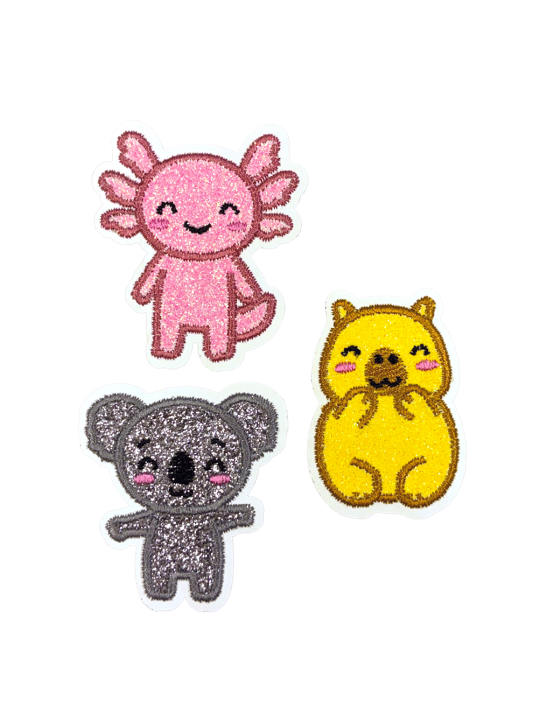 Rabauz Textilstickerset Azalea Kawaiis
