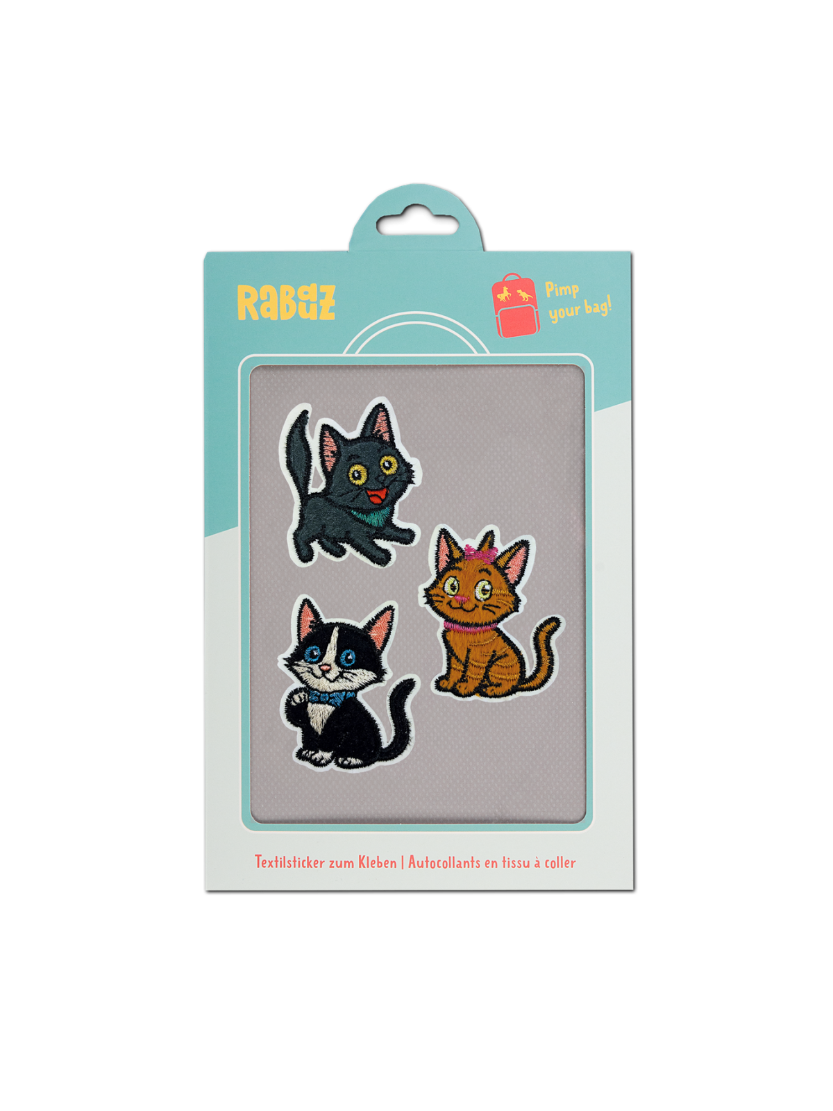 Rabauz Textilstickerset Blossom Cats