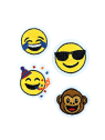 Rabauz Textilstickerset Cyber Emojis