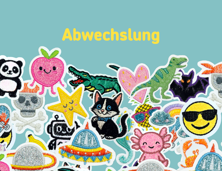 Wechselbare Sticker